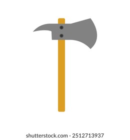 Axe icon illustrated on background