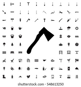 axe icon illustration isolated vector sign symbol