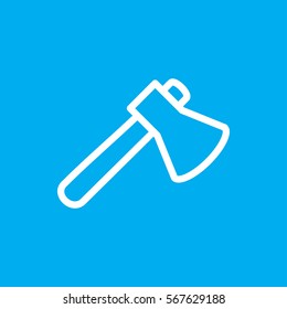 axe icon illustration isolated vector sign symbol