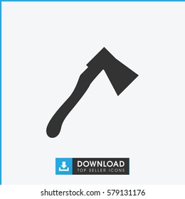 axe icon illustration isolated vector sign symbol