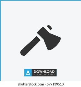 axe icon illustration isolated vector sign symbol