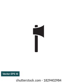 axe icon illustration weapon symbol vector design element logo template 