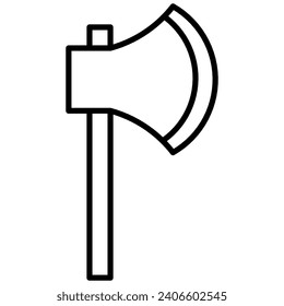 icono de ax aislado en fondo blanco