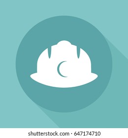 Axe icon isolated on white background. Vector art.