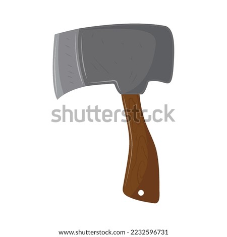 axe icon isolated white background
