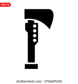 axe icon or logo isolated sign symbol vector illustration - high quality black style vector icons
