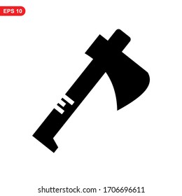 axe icon or logo isolated sign symbol vector illustration - high quality black style vector icons
