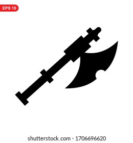 axe icon or logo isolated sign symbol vector illustration - high quality black style vector icons
