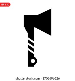 axe icon or logo isolated sign symbol vector illustration - high quality black style vector icons
