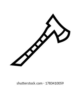 axe icon or logo isolated sign symbol vector illustration - high quality black style vector icons
