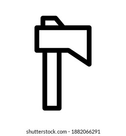 Axe icon or logo isolated sign symbol vector illustration - high quality black style vector icons
