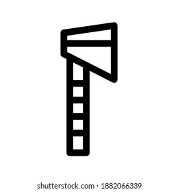 Ax-Symbol oder Logo einzeln auf Zeichen, Vektorgrafik - hochwertige Vektorsymbole mit schwarzem Stil
