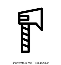 Axe icon or logo isolated sign symbol vector illustration - high quality black style vector icons
