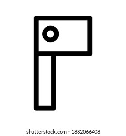 Axe icon or logo isolated sign symbol vector illustration - high quality black style vector icons
