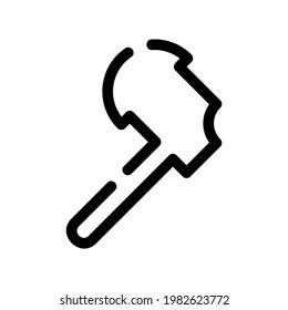 axe icon or logo isolated sign symbol vector illustration - high quality black style vector icons
