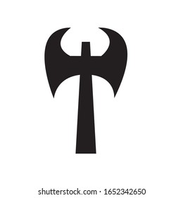 axe icon logo vector illustration