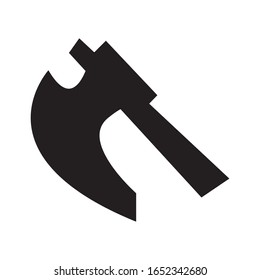 axe icon logo vector illustration
