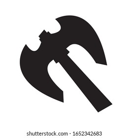 axe icon logo vector illustration