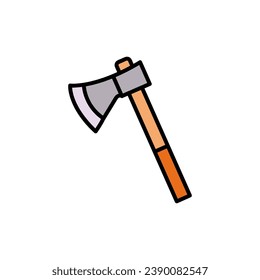 An axe icon on a white background.