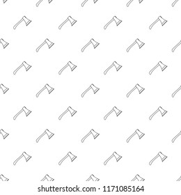 Axe icon. Outline illustration of axe vector icon for web