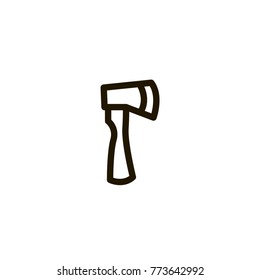 axe icon. sign design