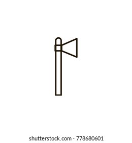 axe icon. sign design