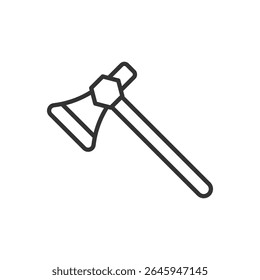 Vector de símbolo de icono de hacha