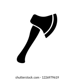 Axe icon, silhouette, logo - vector for stock