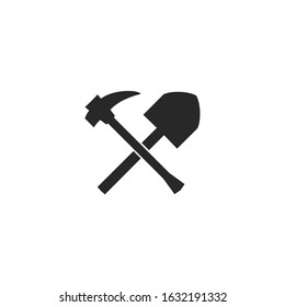 Axe Icon template color editable. Axe symbol vector sign isolated for graphic and web design.
