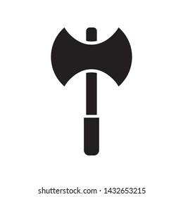 Axe icon in trendy flat style design. Vector graphic illustration. Suitable for website design, logo, app, and ui. EPS 10.