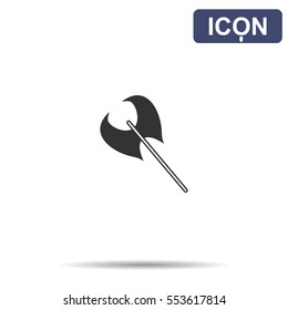 Axe icon vector