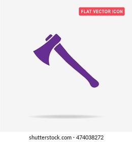 Axe icon. Vector concept illustration for design.