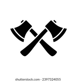 axe icon vector design template simple and clean