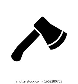 Estilo de glifo vectorial de icono Ax