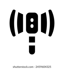 axe icon. vector glyph icon for your website, mobile, presentation, and logo design.