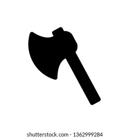 Axe icon, vector illustration. Flat design style. vector axe icon illustration isolated on white background, axe icon Eps10. axe icons graphic design vector symbols.