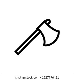 Axe icon vector, illustration logo template in trendy style