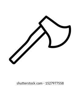 Axe icon vector, illustration logo template in trendy style