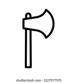 Axe icon vector, illustration logo template in trendy style