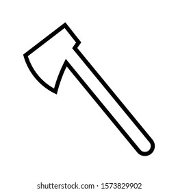 Axe icon vector illustration logo template for many purpose.Isolated on white background