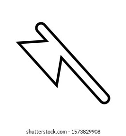 Axe icon vector illustration logo template for many purpose.Isolated on white background