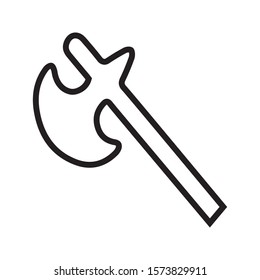 Axe icon vector illustration logo template for many purpose.Isolated on white background