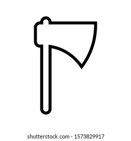 Axe icon vector illustration logo template for many purpose.Isolated on white background