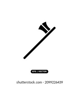 Axe icon vector illustration logo template for many purpose. Isolated on white background.