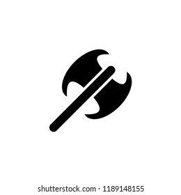 axe icon. axe vector illustration on white background for web and apps.