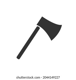 Ilustración vectorial de icono Ax en blanco