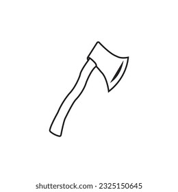 Axe icon vector illustration symbol design