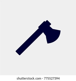 axe icon, Vector illustration. tool icon