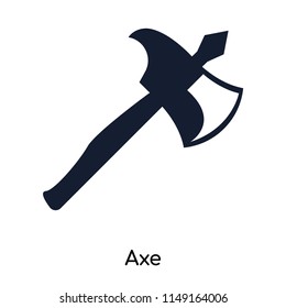 Axe icon vector isolated on white background for your web and mobile app design, Axe logo concept
