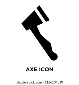 Axe icon vector isolated on white background, Axe transparent sign